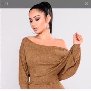 NEW set Skirt and off the  shoulder top set